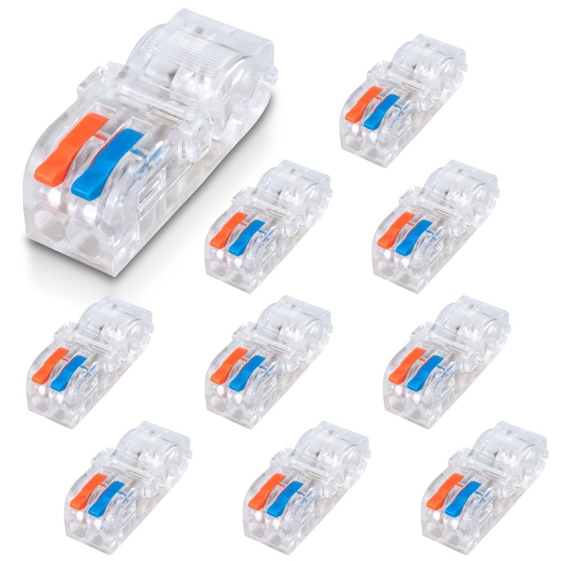 Innfeeltech Innfeeltech 10 Pcs Connecting Ternimal, 2 In 2 Out