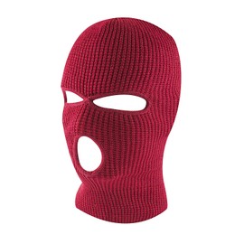 Super Z Outlet Knit Sew Acrylic Outdoor Full Face Cover Thermal Ski Mask One Size Fits Most