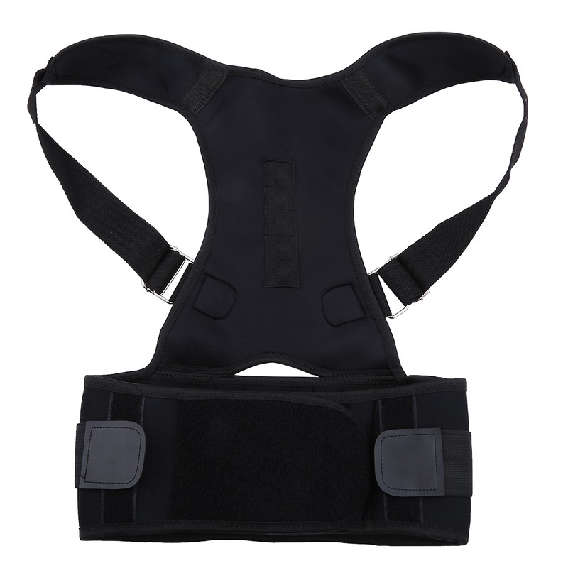 Adjustable Shoulder Brace Support Straighten Back for Posture Correction (XXL)