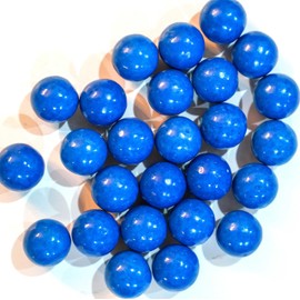 Blue Gumballs - 2 lbs of 1" Blueberry Gumballs in Resealable Bag to Ensure Freshness. Perfect for Color Themed Parties or It's A Boy Announcements