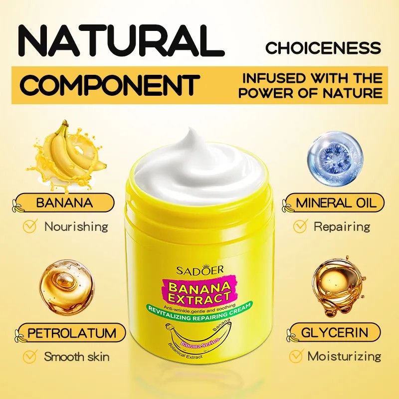 Crema Iluminadora Cuidado Piel Sadoebanana