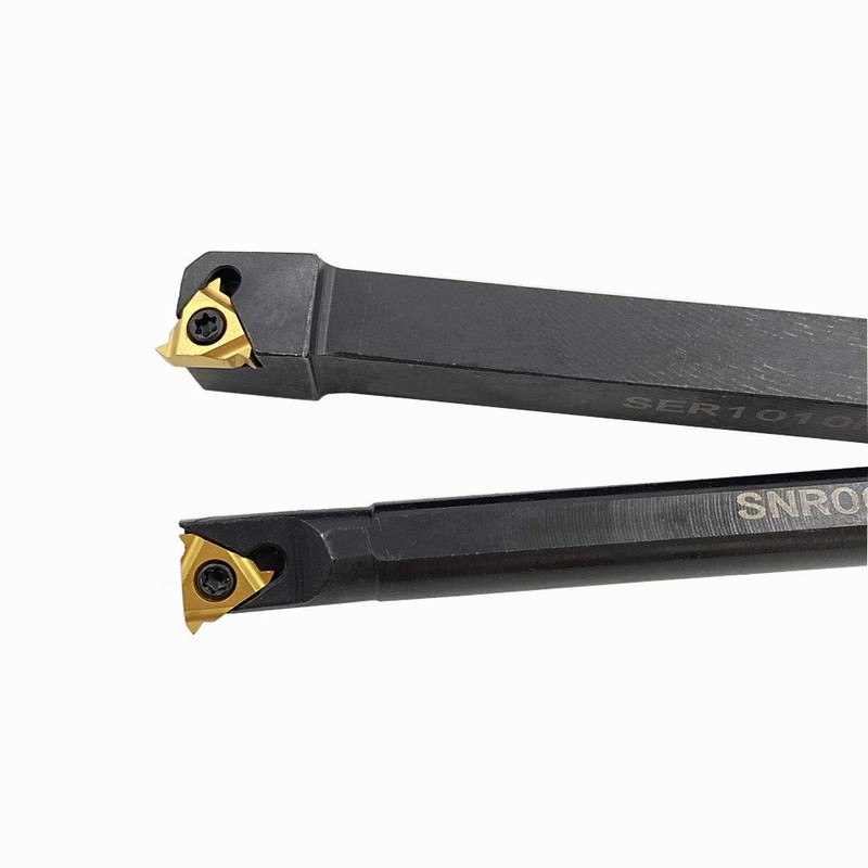 Lathe Ser1010H11+SNR0010K11 - Soporte para herramientas de roscado (dorado)