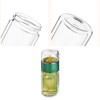 280ml Tea Water Separation Cup Double Layer Insulation Transparent Tea