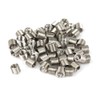 50pcs M2.5x2D Stainless Steel Spiral Wire Thread Repair Tool Kit