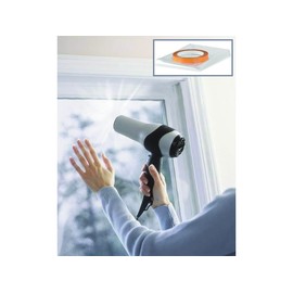 Centurion Y80901 WARMSEAL Flexible Shrink Film for Double or Secondary Glazing Draught Exclusion Energy Saving Insulation 9m Squared, Nylon/A