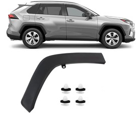 COOL STAR Rear Right Passenger Side Fender Flares Molding Trim Compatible with Toyota Rav4 2019-2021 Replaces 75605-0R090 75605-42160
