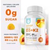 DR. MORITZ Vitamin D3 K2 Gummies 5000 IU - Sugar-Free