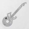 Suck UK Rockstar Ruler, 15 cm Ruler, Protractor & 60°