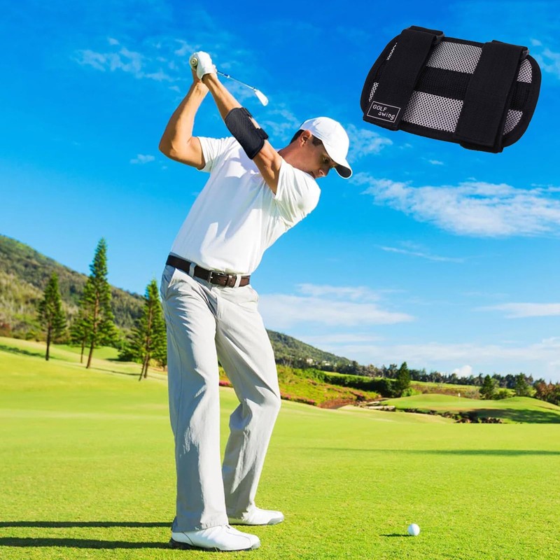 Golden Apple Golf Swing Training Arm Posture Corrector, Golf Practice