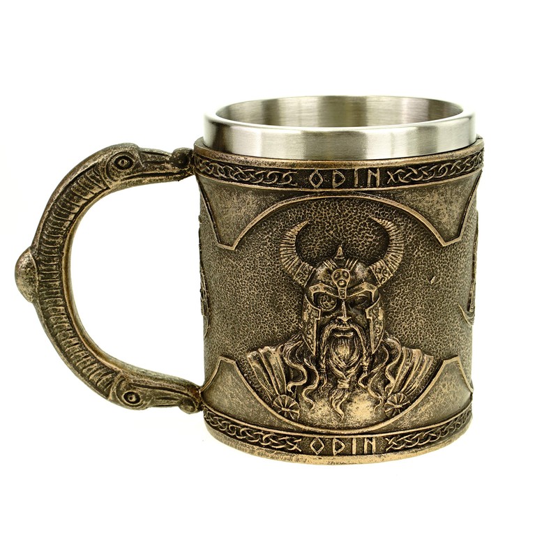 Vogler 816-932 Viking Thor Jug with Metal Insert Odin Nordmen