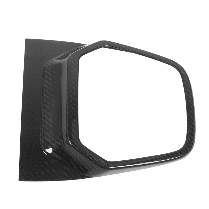 Car Gear Box Cover Trim Carbon Fiber Console Shifter Panel