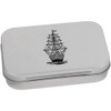 95mm 'Sailing Ship At Sea' Metal Hinged Tin/Storage Box (TT00225336)