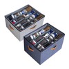 BJ-MON 2-Pack,Shoe Organizer for Closet, Foldable shoe storage,Adjustable Shoe Storage