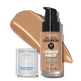Revlon ColorStay Liquid Foundation Makeup, SPF 20, 390 Rich Maple