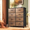 DWVO 8-Drawer Fabric Dresser, Furniture Storage Tower Cabinet, Organizer for