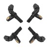 4pcs ABS Wheel Speed Sensor Front Rear Left Right fit