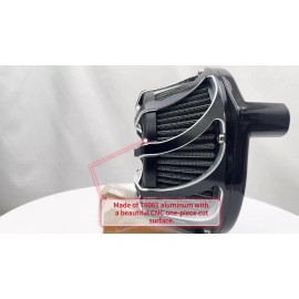 Happy-Motor Air Cleaner Intake For Harley Touring Road King FLHX Street Glide Electra 08-16