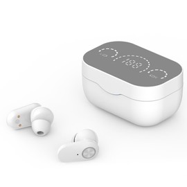 Language Translator Earbuds, 144 Languages 5.0 Translation Device, 360 Degree Surround Sound Mini Translator Earphone with APP for iOS for Android Device (White)