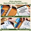 100 Envelopes Money Saving Challenge Binder, Money Saving Binder with