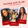 Pre Stretched Braiding Hair 26''3 Packs Copper Red Braiding Hair