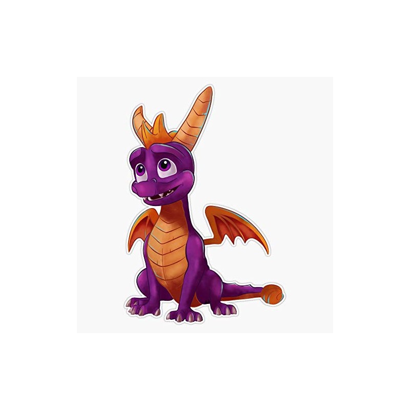 Spyro The Dragon Bumper Sticker Window Vinyl Decal 5"