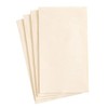 Caspari Paper Linen Solid Guest Towel Napkins in Ivory -