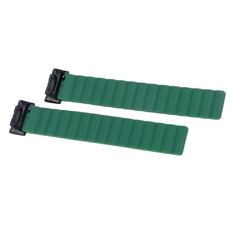 2pcs Watch Bands Professional Silicone Strap Strong Magnetic Snap Replacement