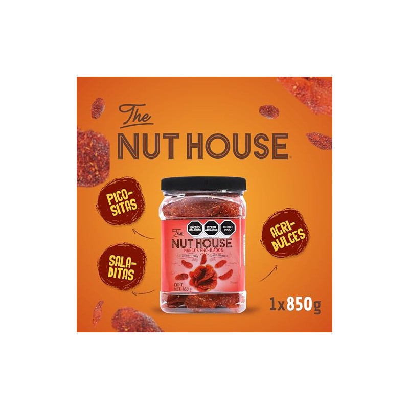 The Nut House - Mango Enchilado - Vitrolero 850g
