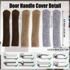 SADIKALO Door Handle Cover - 6PCS Door Handle Protectors Knitted
