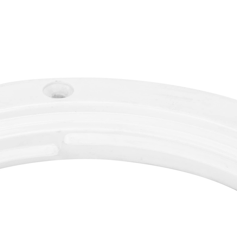 Deck Plate, 6in Deck Plate Inspection Hatch Cover Round White