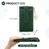 SUIKIHUM Credit Card Slim Wallet for Women and Men, PU