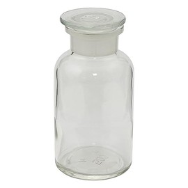 Azuwan 3-9175-04 Wide Mouth Reagent Bottle, White, 16.9 fl oz (500 ml)