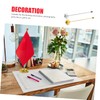 GRIRIW 2pcs Flag Holder for Desktop Small Flag Support Stand
