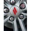 Nikkalite Reflective Pre-Cut Center Cap Hash Mark Decal for Dodge