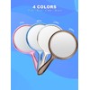 Macaki Handheld Mirror with Handle, 10.5 x 5.7 inches, Double-Sided