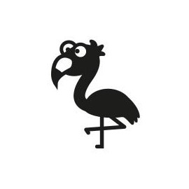 Stemplino Mini Stamp Frank Flamingo