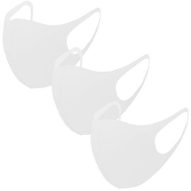 GUARD MASK White Washable Guard Mask, 3 Pack, Regular Size, Pollen Disease, Dust, Great Gift Idea