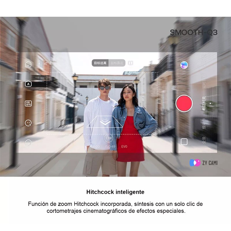 Zhiyun Smooth Q3 Gimbal Estabilizador 3 Ejes Para Smartphone Color