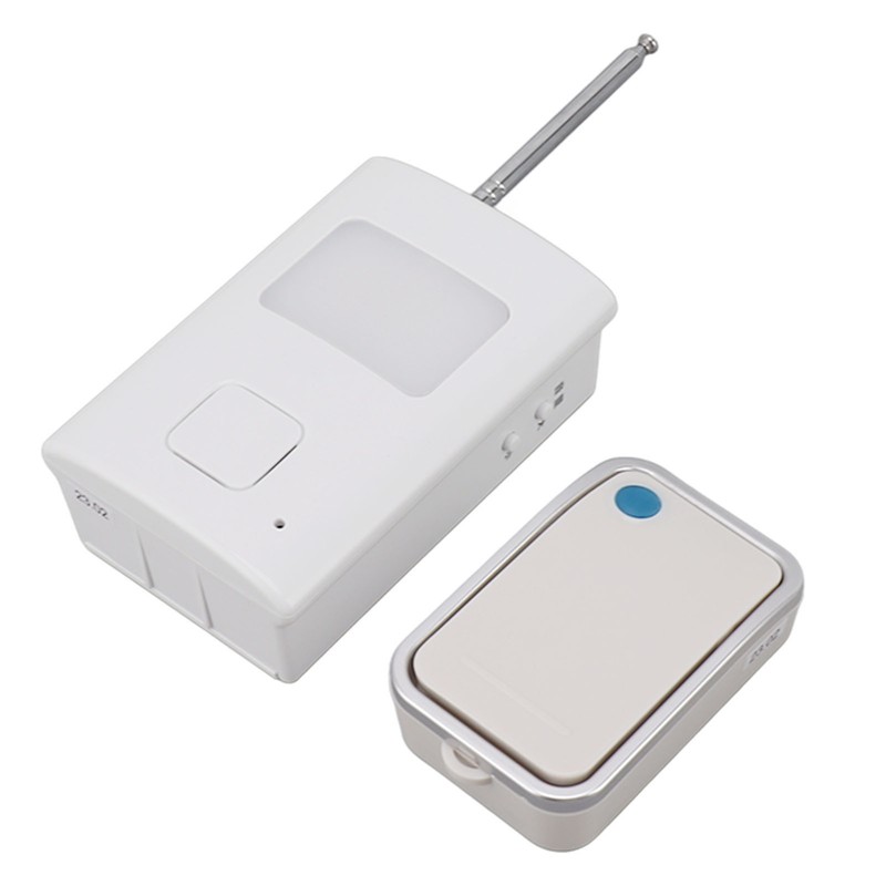 Wireless Doorbell with 1 Transmitter and 1 Receiver Flash LED