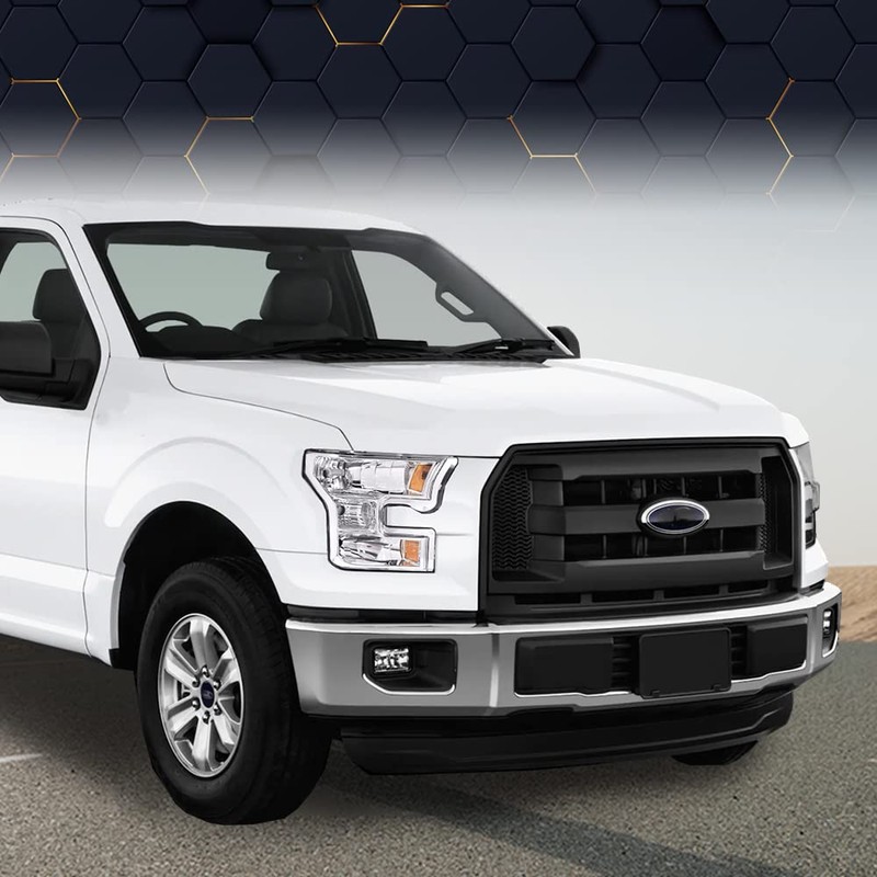 PIT66 Headlight Assembly Compatible with 2015 2016 2017 Ford F150
