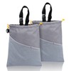 GNEGNI 2PCS Car Garbage Can, Hanging Car Trash Bag with