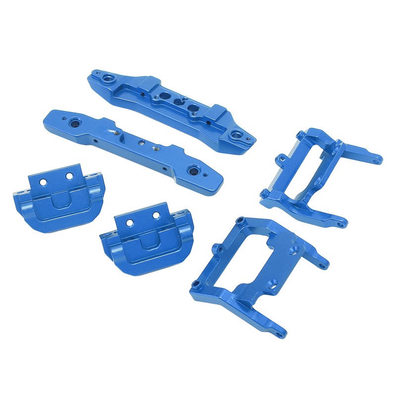 RC 1/18 Bumper Replacement Aluminum Alloy RC Front Rear Bumpers