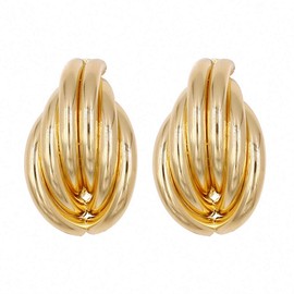 Gold Metal Earrings Trendy Bohemian Geometric Stud Earrings Women Jewelry1