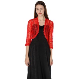 FAIRYGATE Cape Shawl Wraps Bolero Loose Evening Dresses for Party Bridal Lightweight Shawls Women Shrugs Lace Wedding Capes Flapper Cover Up Solid Color Shawl Shawls for Weddings UC1421