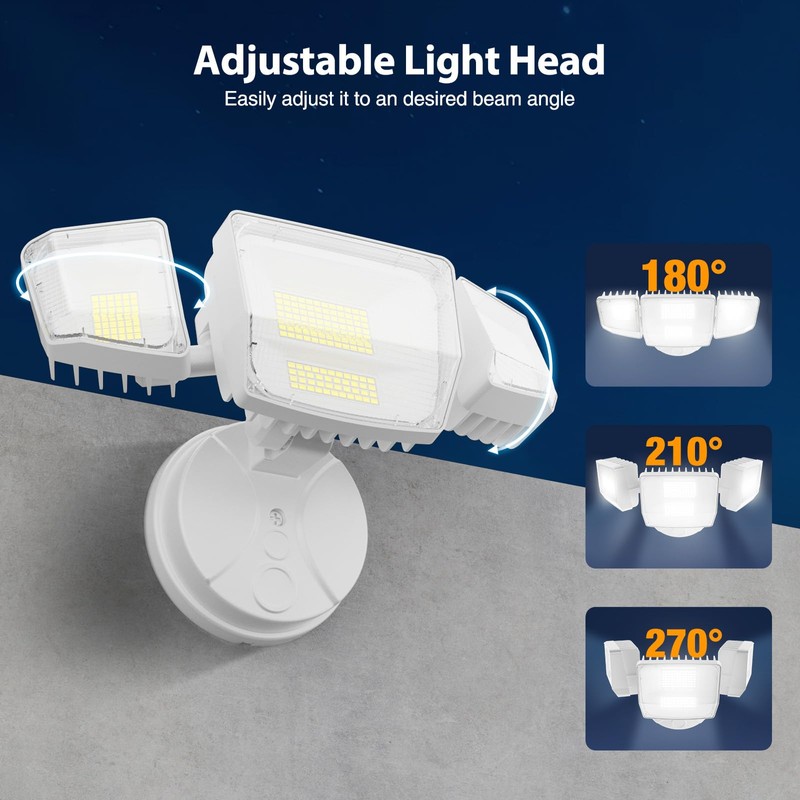 Onforu 90W Flood Lights Outdoor, 10000LM Brightness LED Flood Light
