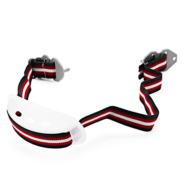 Hard Hat Chin Strap Safety Structure White Elastic Strap Removable