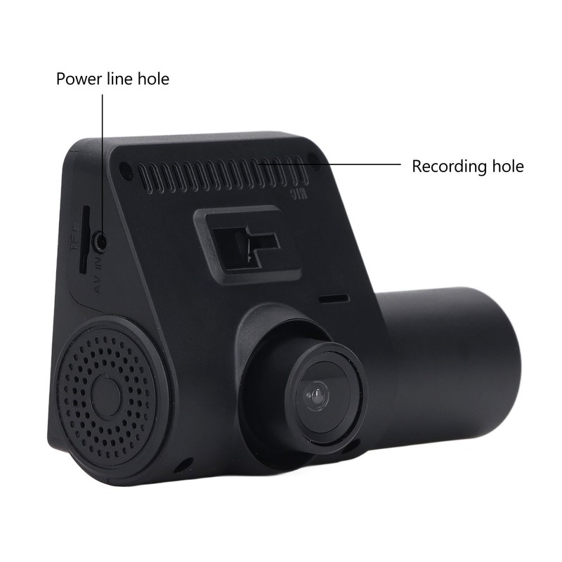2.4 Inch Screen Dashcam 3 Way HD 1080P Three Lens