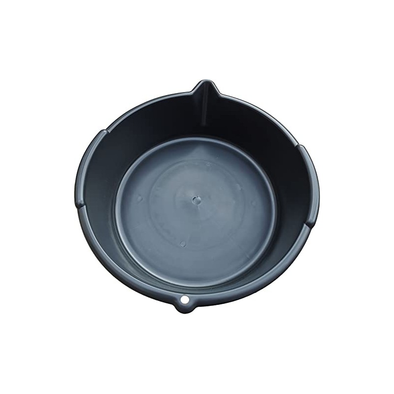 Schattec 8 L Oil Drain Pan Oil Collection Tray Round