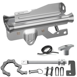 41A3489 Garage Door Opener Carriage, Complete Chain Drive Trolley Assembly Replacement Parts, Fits Liftmaster, Chamberlain, Sears Craftsman Garage Door Openers That utilize a T-Rail Assembly (Silver)