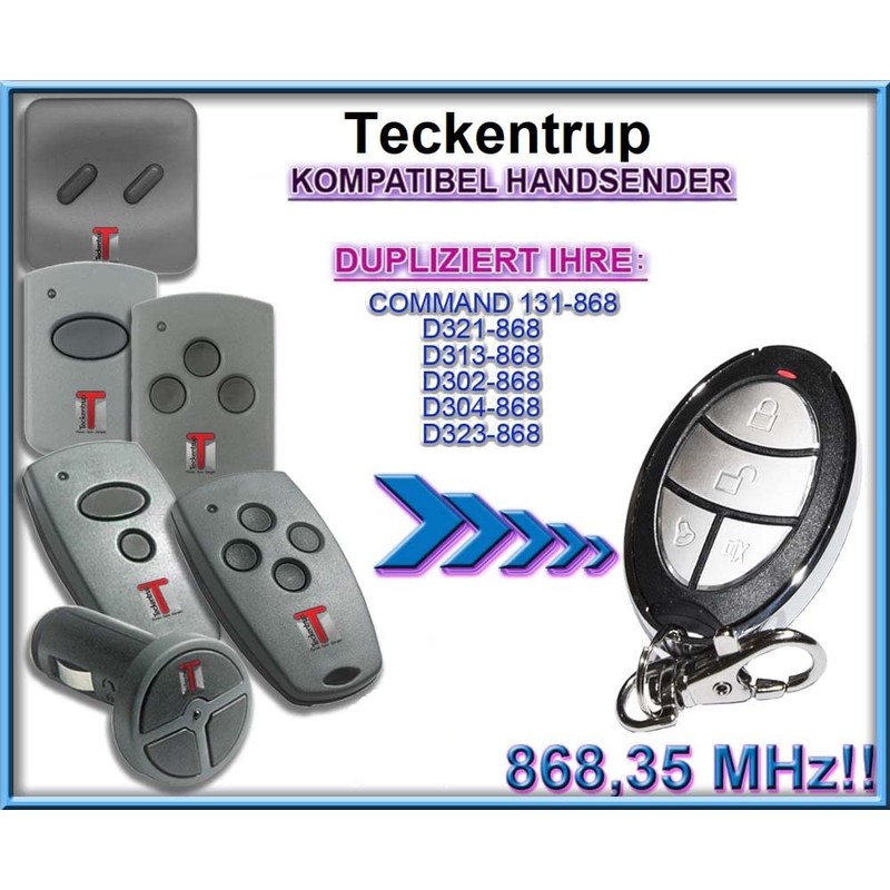 Teckentrup Command 131-868 / D321-868 / D313-868 / D302-868 /